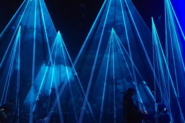 Chet Faker Vivid Sydney Opera House lasers