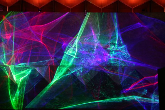 White Night laser lumia